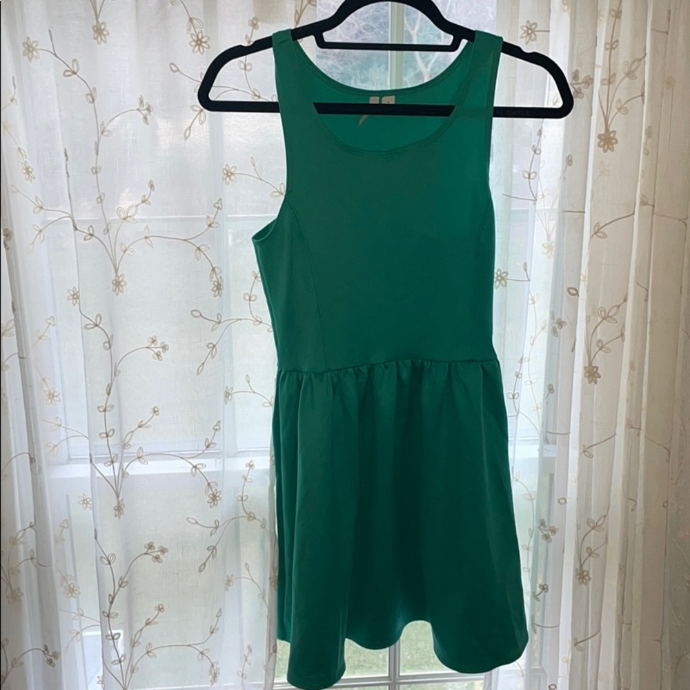 Small Green Flowy Dress